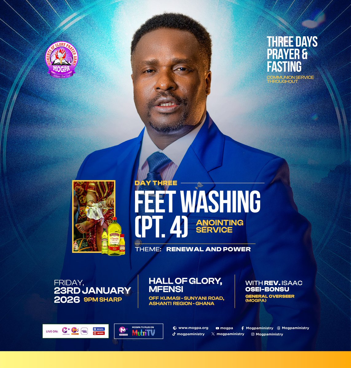 mogpaministry's tweet image. .

We receive supernatural stamina to finish well and in power to obtain supernatural results as we climax this week's prayer and fasting in Jesus' name.

ABLAZE ....
#renewalandpower #prayerandfasting  #manifestationofGodsgrace #Mogpa