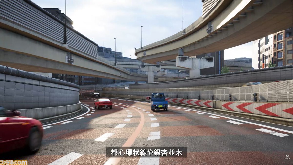 famitsu's tweet image. 『フォルツァホライゾン6』5月19日、Xbox、PCで発売決定。PS版は年内発売予定。舞台は東京。東京タワーや富士山などの名所に加え、榛名山、磐梯吾妻などをイメージした峠道も
famitsu.com/article/202601…

オープンワールド上での建築や塗装、マルチプレイ要素も。大黒PAの集会オマージュもできる！