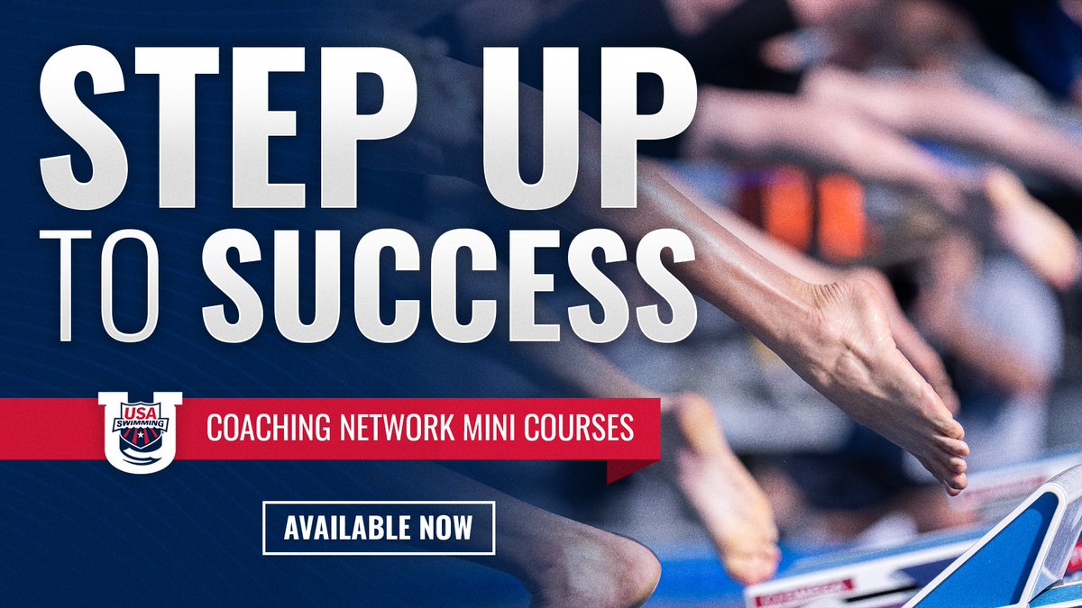 There are 4️⃣ new webinars on the USA Swimming University!

Details » bit.ly/4NewCourses
Watch now » usaswimming.org/university
