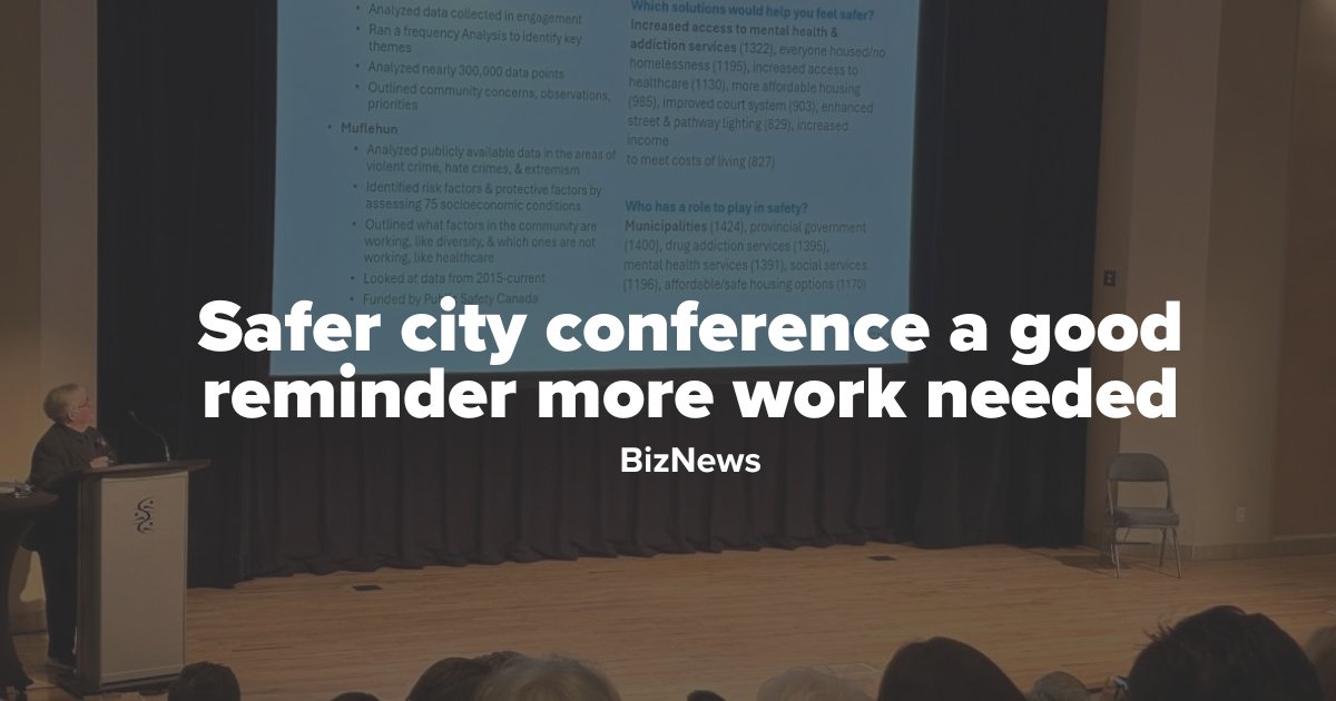 ChamberVictoria's tweet photo. “Downtown safety is top of mind for many businesses, so we appreciate the effort that went into today’s conference”
https://t.co/PLG5OeLr7f https://t.co/L3RXJJsOQl