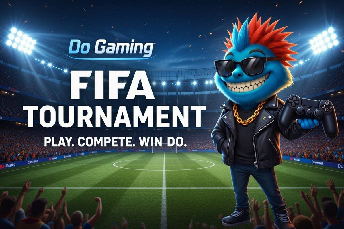 LUNC_Cookies's tweet image. 🚨Do Gaming is LIVE🚨

We have our first gaming event tomorrow night starting at 10pm GMT. The game is FIFA26 the format is 1v1 knock out tournament with the overall winner receiving a prize of 10bn Cookie.

Sign up at battlefy.com/do-gaming/do-f…

Join the conversation at…