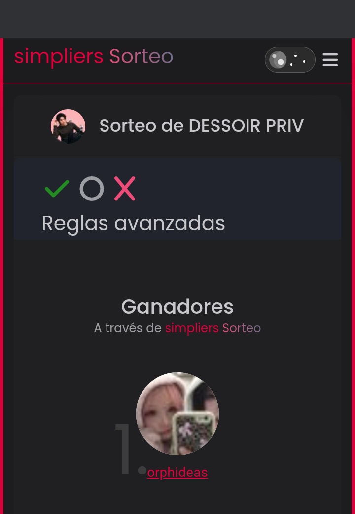 WINNER <a href="/orphideas/">meli ྀི</a> !! Reclama tu recompensa a nuestro dm :3