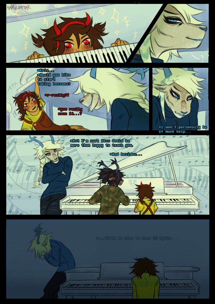 MANGLESTAR_'s tweet image. piano lessons