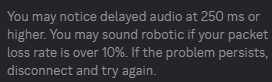 I'm going to blame the packet loss it's totally not because I naturally sound mechanical