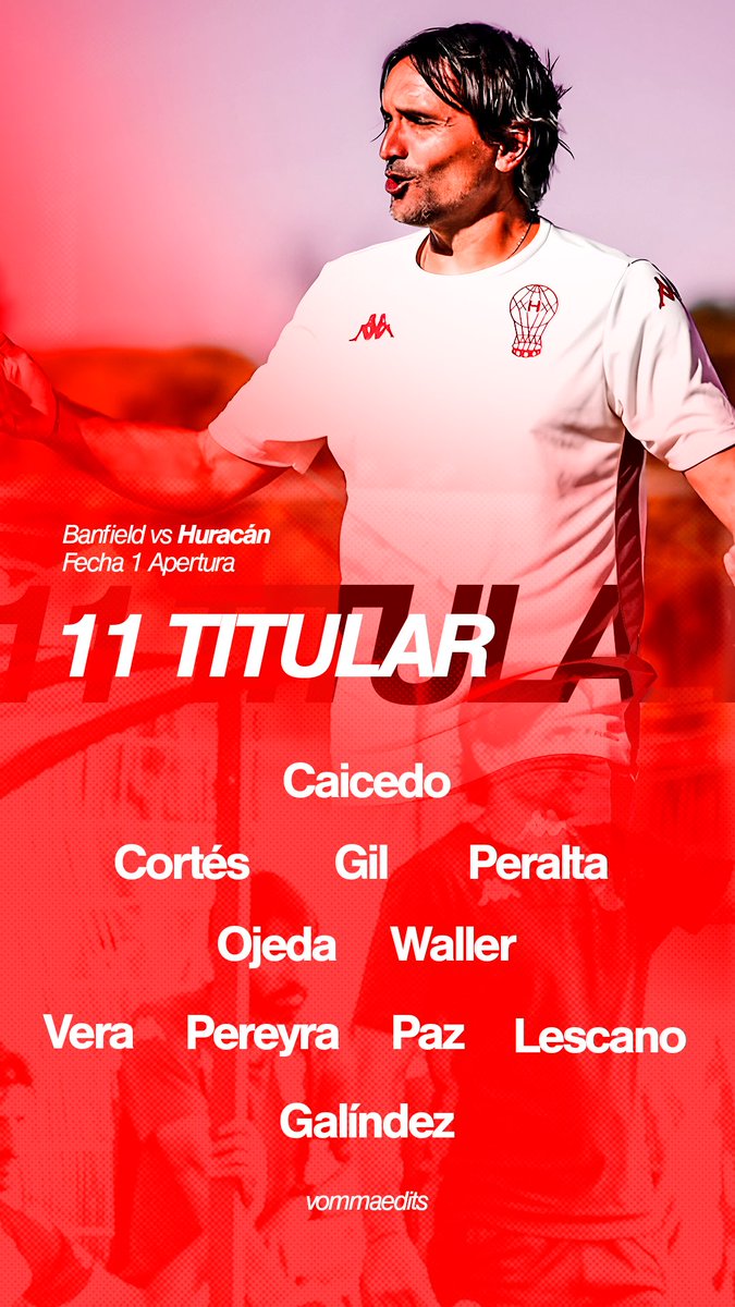 11 titular para enfrentar a banfield 🎈