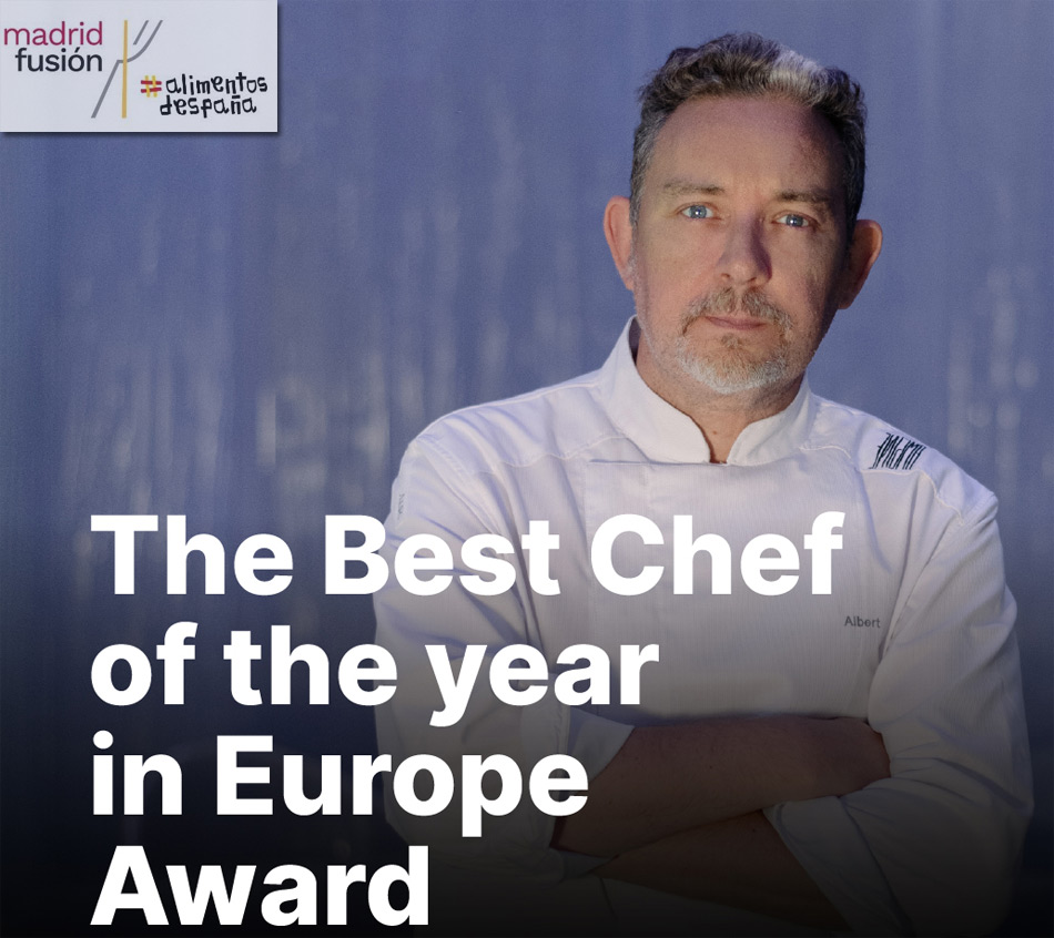 Gastronomiaycia's tweet image. Albert Adrià: Best Chef of the Year in Europe (cuando el cocinero da categoría al premio): Madrid Fusión 2026 ha anunciado que el maestro Albert Adrià recibirá el premio “The Best Chef of the Year… gastronomiaycia.com/albert-adria-b… #Chefs #Noticiasgastronómicas #AlbertAdrià #MadridFusión