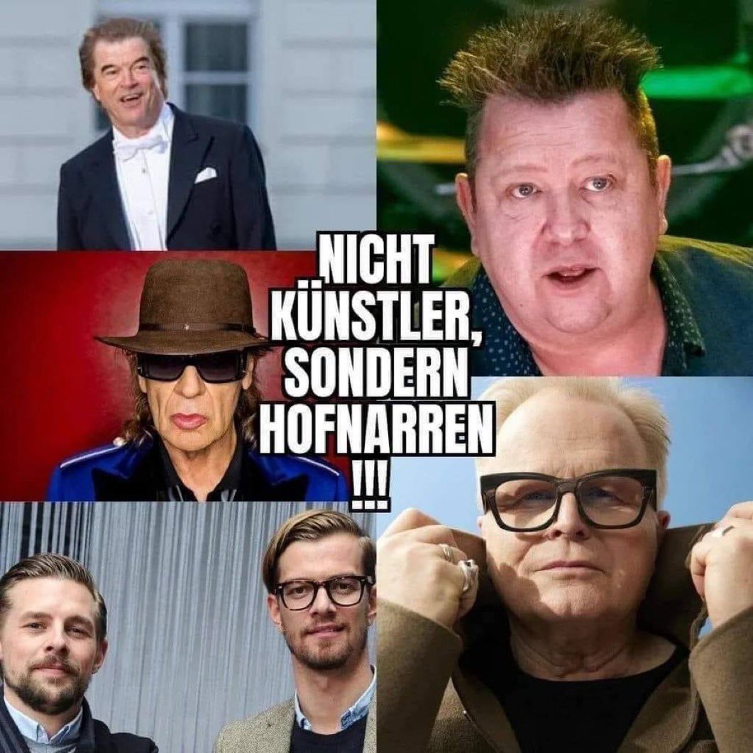 <a href="/MaDeOHV/">Ma De</a> <a href="/RenegegenLinks/">René</a> Clowns! Wer sich vor den Karren der Regierungspropaganda spannen lässt, muss ein Clown sein!

#nurnochAfD