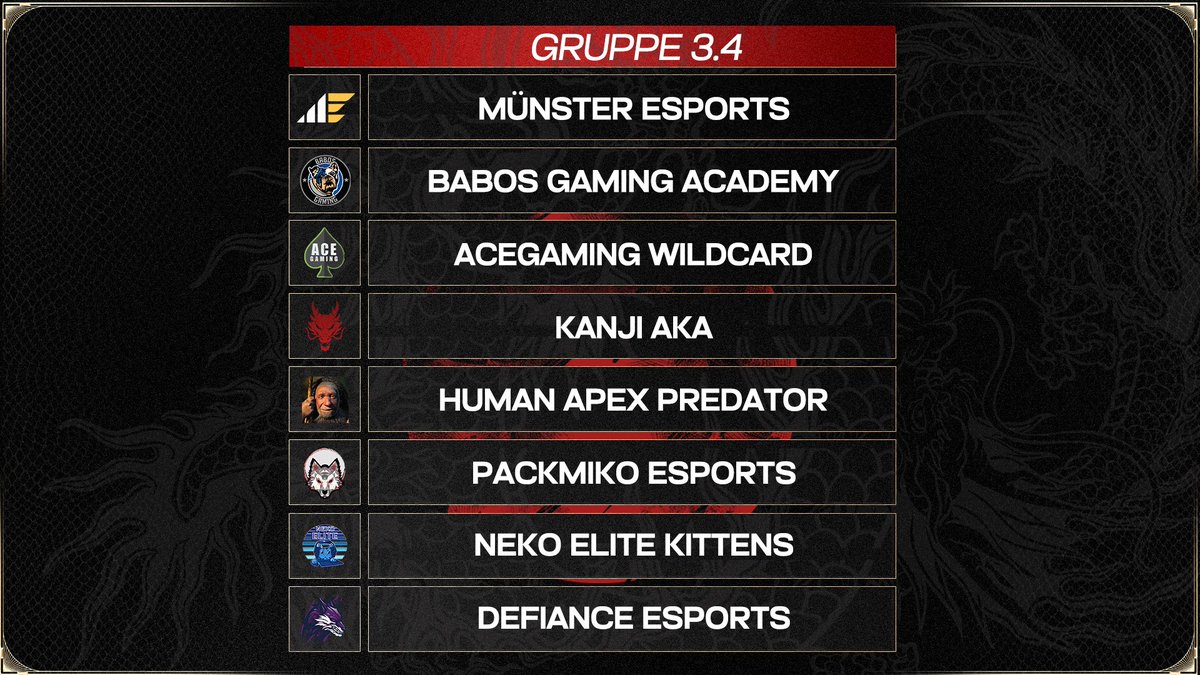 Kanji Esports tweet media