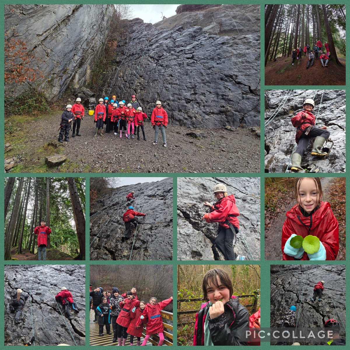 Sandfields_Pri's tweet photo. Year 6 pupils in Dosbarth Lido became explorers today, exploring the fantastic nature close to home!  Courage, perseverance and resilience allowed everyone to achieve the rock climbing challenge! #Callofthewild https://t.co/kbkRqhAiDq