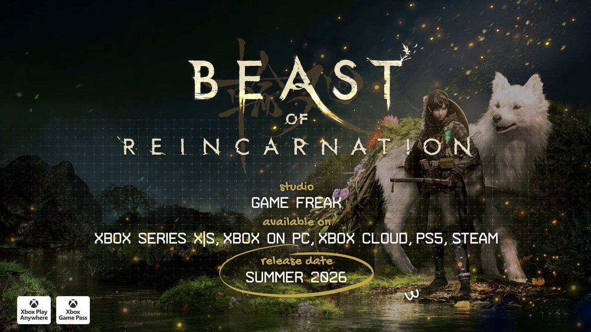 AshenOne's tweet image. Turns out Game Freak wasn’t the issue. The hardware was holding them back. Beast of Reincarnation is what happens when they can finally breathe..!

Coming in summer 2026 😍