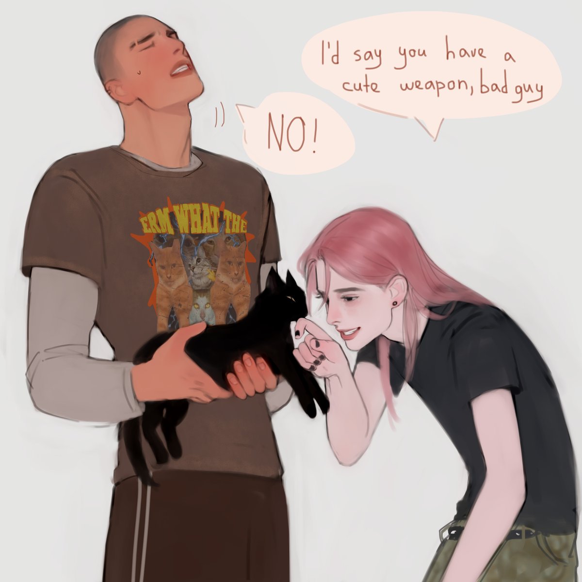 Sasha_SK_art's tweet image. Jay is too old to fight