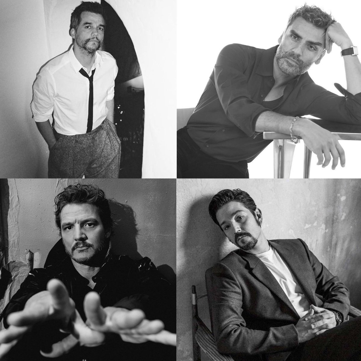 dindjameron's tweet image. the latino dilfs quartet are all in star wars now