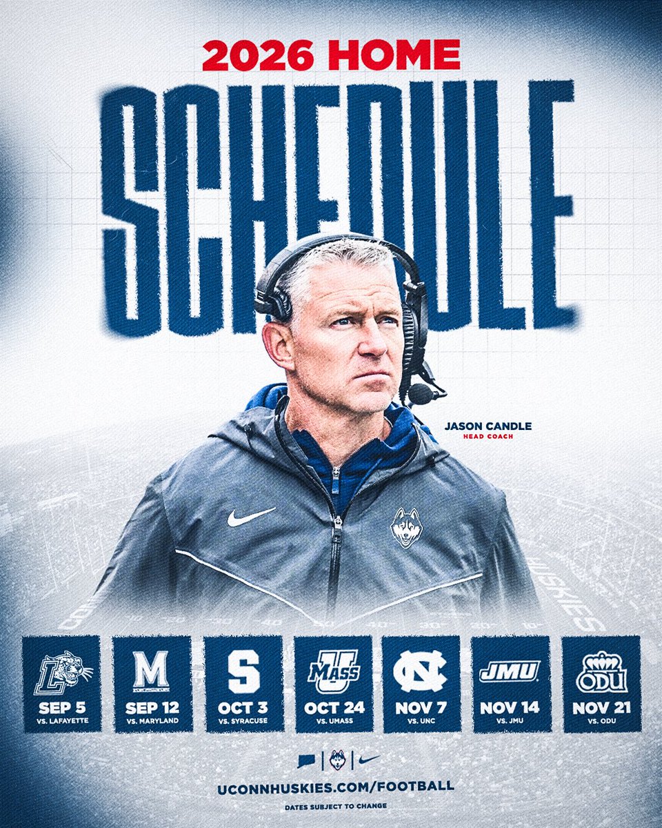 UConn Football tweet media