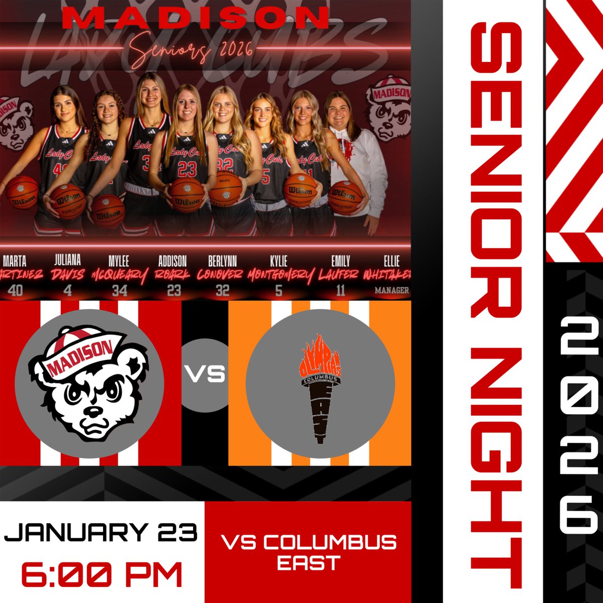 Madison Lady Cubs Basketball tweet media