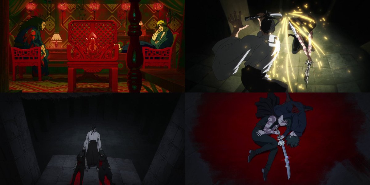 casvd01's tweet photo. Gosso and his team have delivered what is easily the most ambitious episode of all of Jujutsu Kaisen, with season 3 episode 4

Some of the best material the manga has to offer, is brilliantly turned into a singular breathtaking directorial masterclass of an episode

Maki is here https://t.co/6X45uzth8P