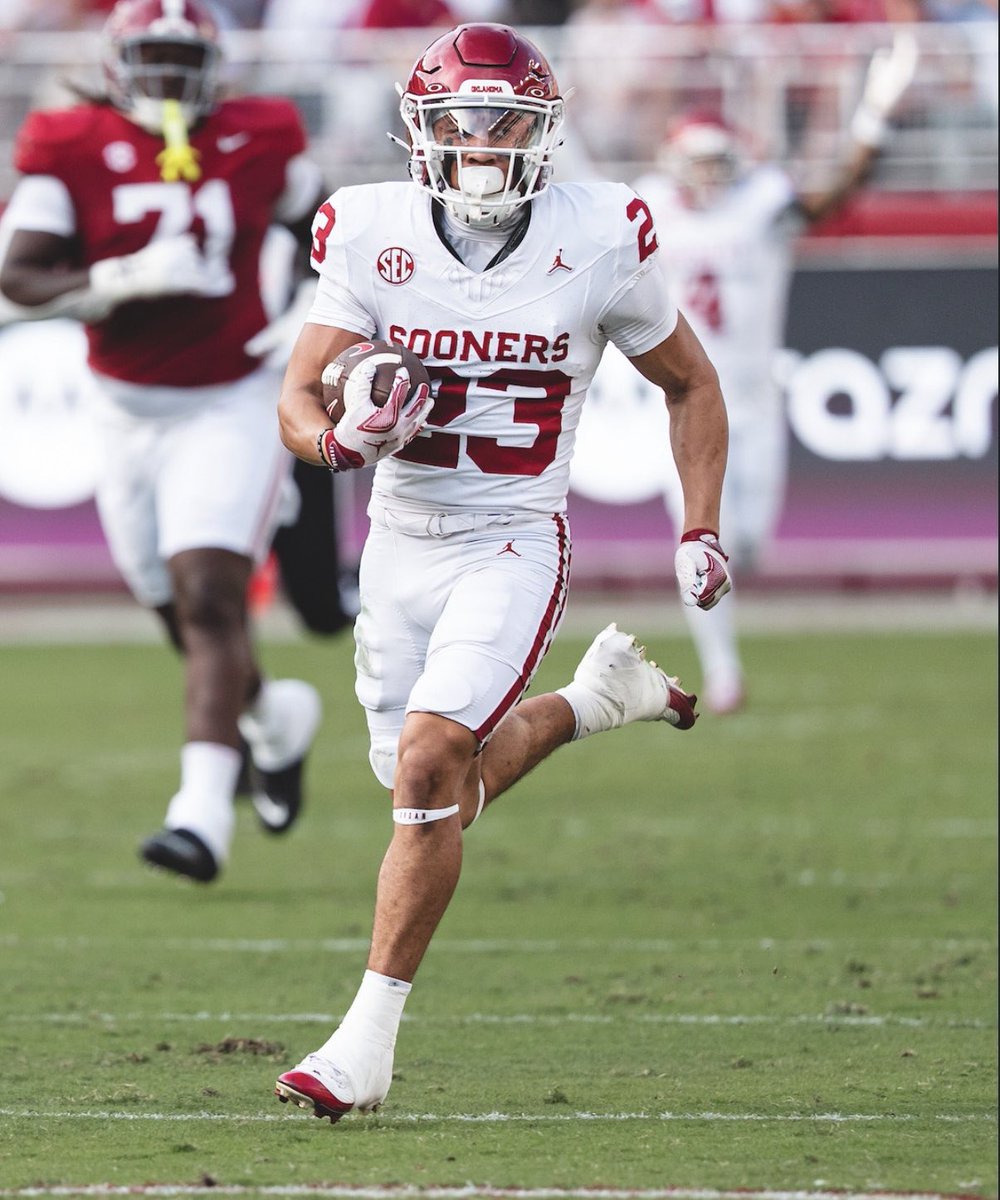 Keaton_Fields14's tweet image. After a great conversation with @CoachVenables I am grateful to receive a Division 1 offer from Oklahoma. 
@JayValai @CoachDixonDBs @fortygram @CoachPTBarrett @COACHBAINES @Coach_TomJ @BrandonHuffman