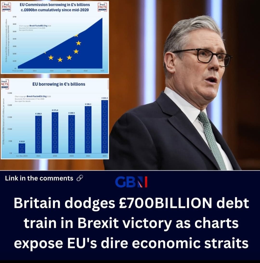 Fake news again from GB News. Whilst overall EU public debt is 80.7% of GDP, UK is much higher at 95% of GDP.

Moreover, the investment per capita needed to face the challenges ahead is significantly higher in the UK than the EU. 

Brexit was always built on distortions