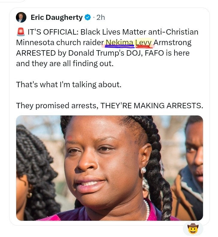 qt_on_duty2006's tweet image. My suspicions about the "Nekima" "Levy" Armstrong NOT being of #BlackAmerican #Negro Freedmen bloodline &amp;amp; NOT DIRECTLY TIED to SLAVERY HISTORY LINE🌍AGE of NORTH AMERICA are GROWING DAILY!
🙄🙅🏾‍♀️🚫🌍🤡👎🏾🚫🗃🧾🇺🇸🔍👀🕵🏾‍♀️💻👩🏾‍💻