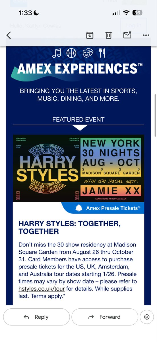 roundsatellite's tweet image. amex wants me there sooo bad