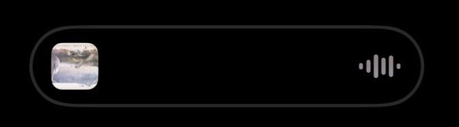 got a new phone and i love that it just always has a lil album art of what im listening to up top