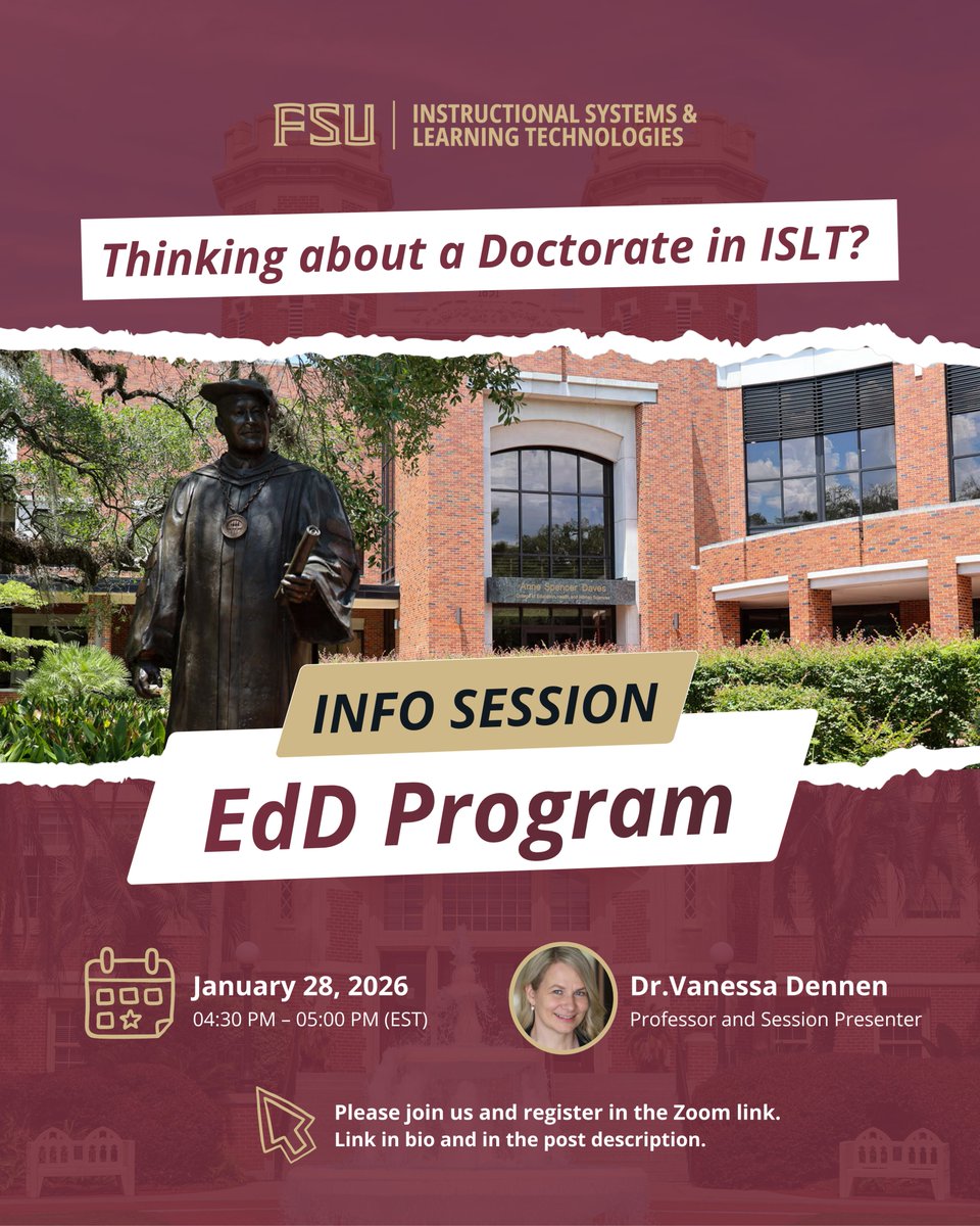 ISLT @ FSU tweet media