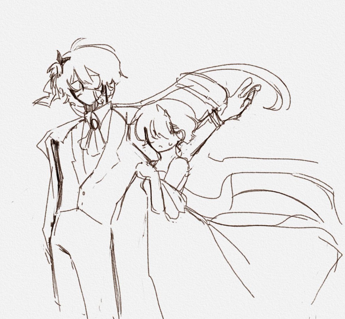 33_second's tweet image. 몰리브덴이랑 하브의 축복이 끝이없네
호액이 그림