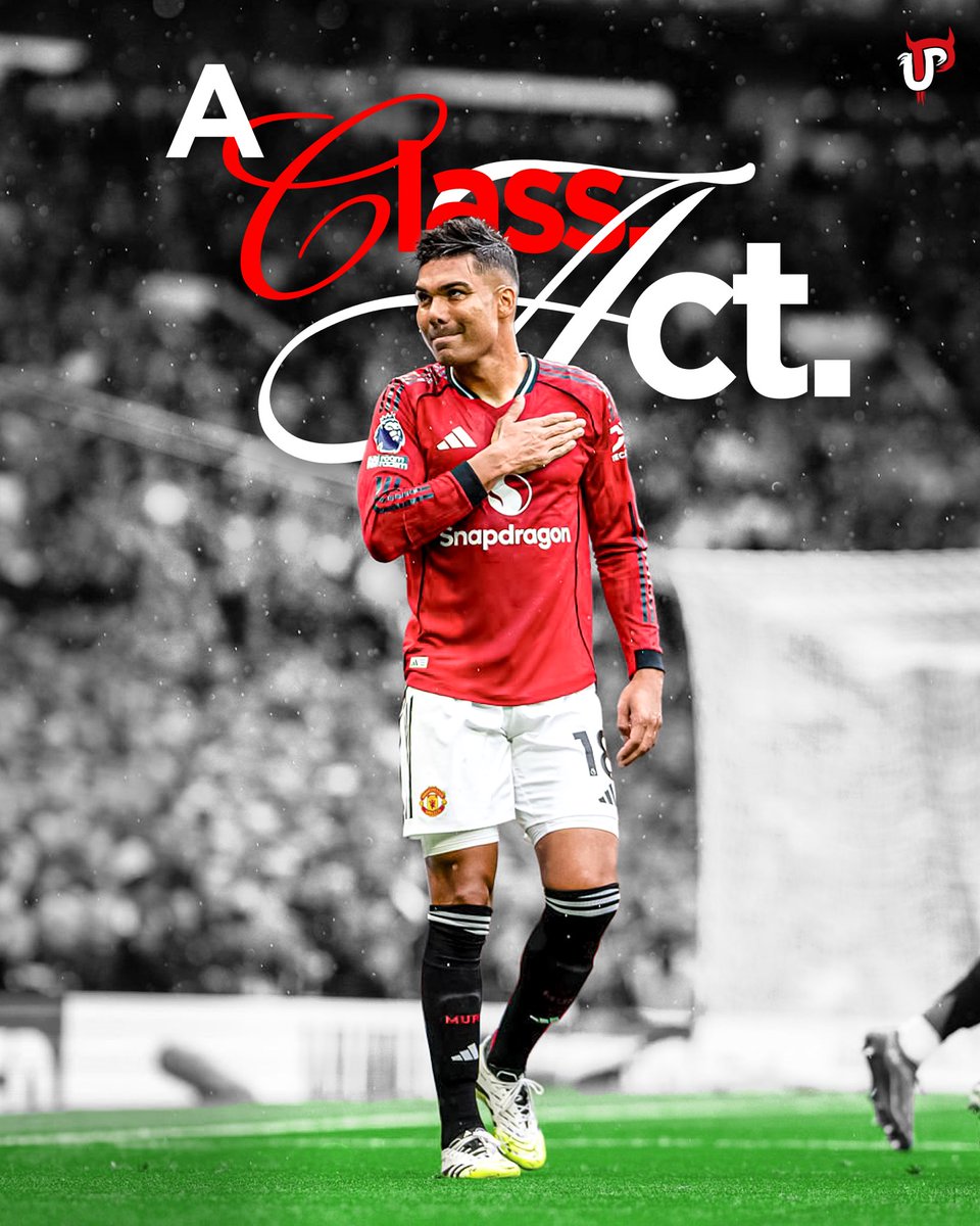 unitedpeoplestv's tweet photo. Oh Casemiro.. where do we even begin? 🥹❤️

It was the summer of 2022. After being linked with Frenkie de Jong the entire transfer window, contacts between Manchester United and Real Madrid suddenly began out of nowhere. 

Casemiro watched us play Brentford on the television, we lost 4-0. Most players would run. He did the opposite.

He texted his agent: “Tell them I’ll fix this.” 9 days later he signed, and it was the start of a memorable season.

When we reach the summer, Casemiro would’ve spent 4 seasons at the club. 

The media tried to make us believe that he had simply come for a big pay day.. but he proved them all wrong.

The passion, the leadership, the love for the fans, his eagerness to drown himself in the United culture.

One thing is for CERTAIN, he played for the badge and will be remembered at this great football club. 

Casemiro, you were indeed a class act. 🤝🧱