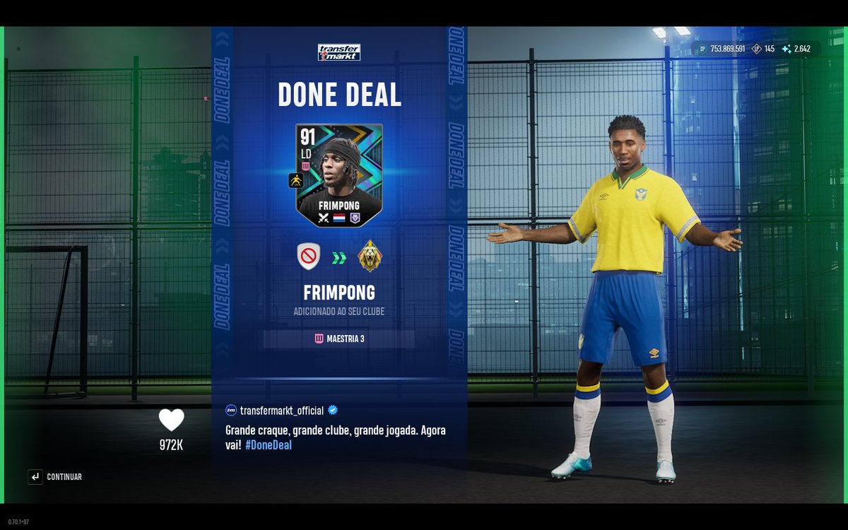 joyejoga's tweet photo. Pelo menos o Farm de Partículas compensou @UFLgame_br , veio uma garantia para o time titular. 
#ufl #uflgame #uflgameplay #uflpc https://t.co/yWmasMlYtZ