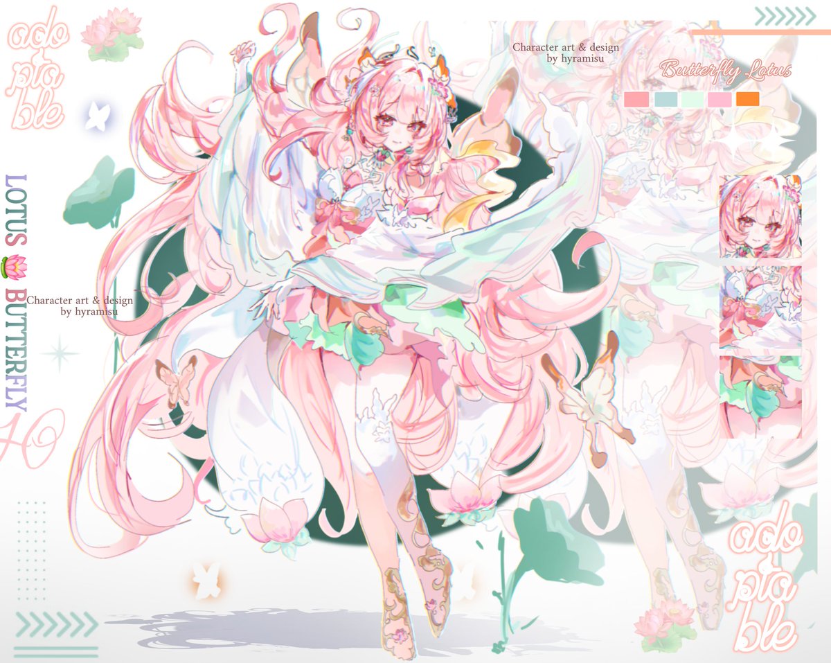 hyramisu's tweet photo. lotus butterfly 🪷🦋
adopt open! ⟳  appreciated https://t.co/Awo8WePysj