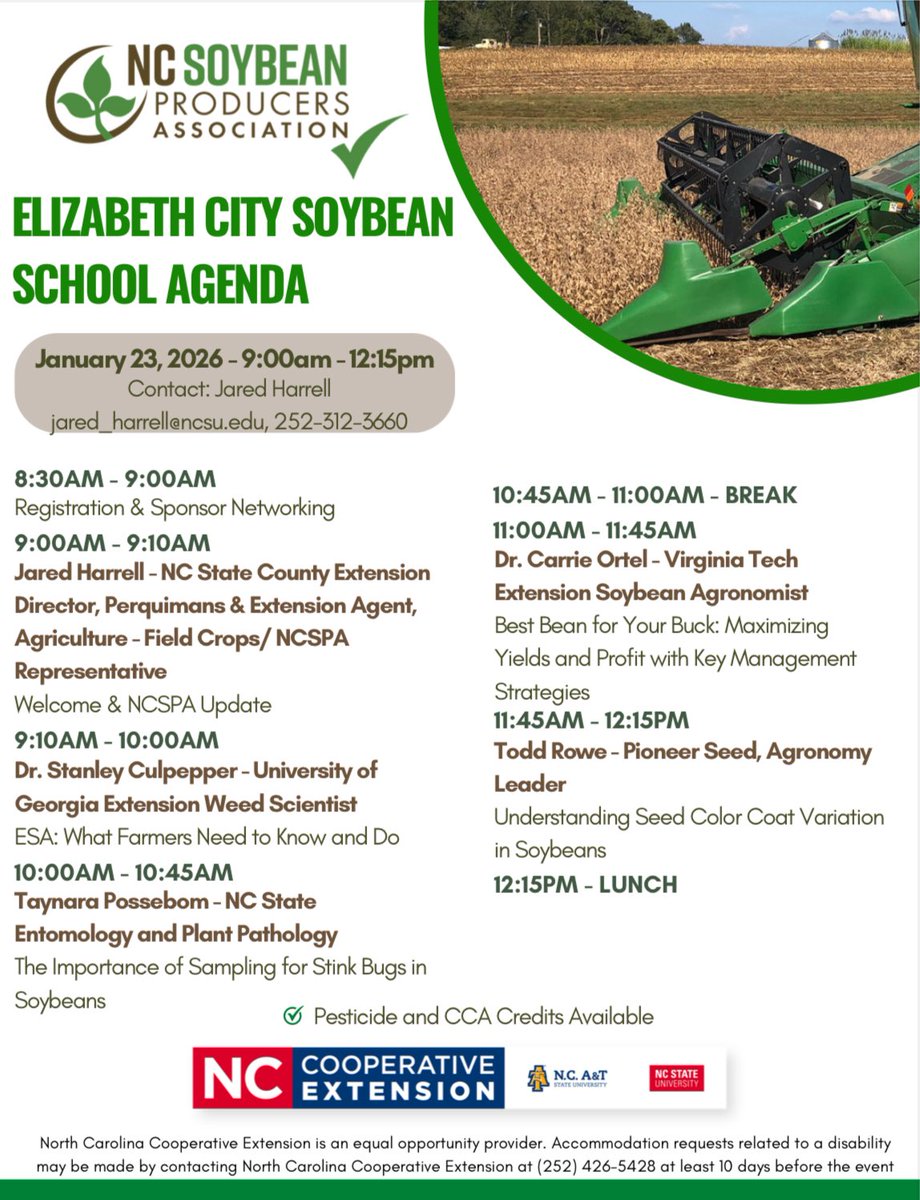 NC Soybean Producers Association tweet media