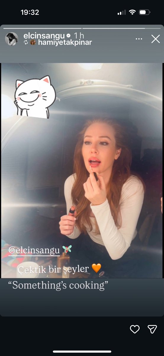 #ElçinSangu…. Algo se está cociendo 🧚‍♀️