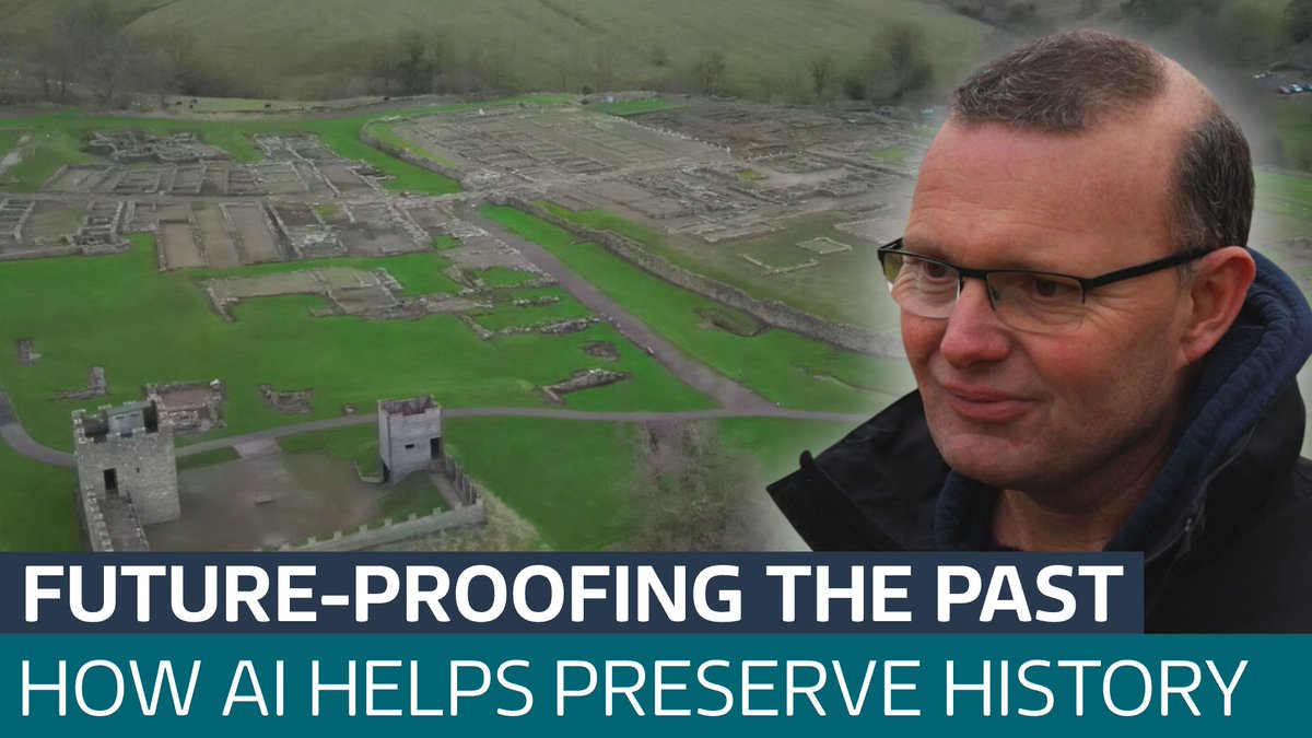 itvtynetees's tweet photo. Archaeologists using AI technology to beat climate change at Vindolanda Roman fort on Hadrian's Wall

Watch our full report on ITVX...

https://t.co/lMC3QzlDd1 https://t.co/Rw0hVM4OeH