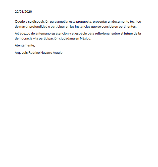 Rodrigo64309792's tweet photo. @Claudiashein @lorenzocordovav 
Propuesta para el desarrollo de sistema electoral digital basado en blockchain en México... Quedamos a disposición para ampliar la información técnica y resolver cualquier duda que permita evaluar los alcances y la viabilidad del proyecto. https://t.co/k6HuUmGX86