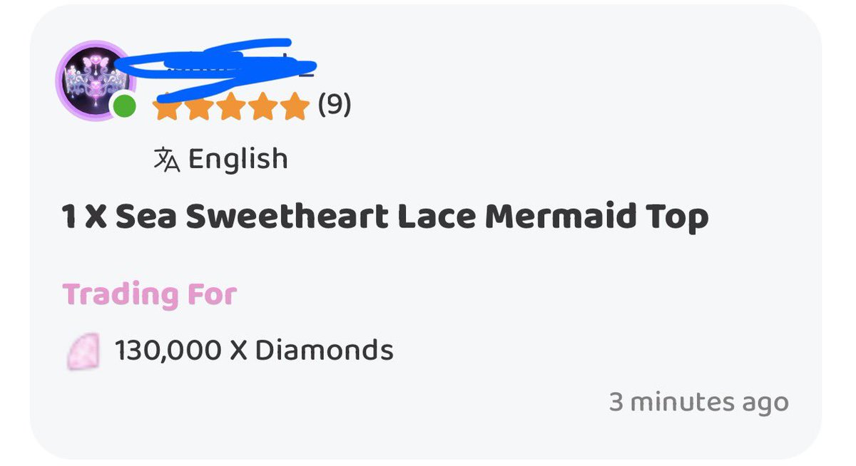 its like a 30k top mind u 😭 traderie needs to die out already