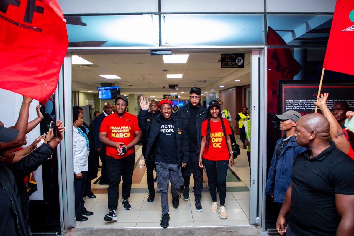 EFFSouthAfrica tweet picture
