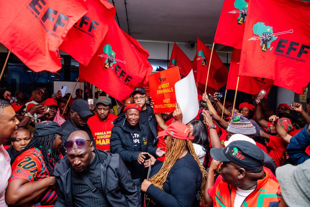 EFFSouthAfrica tweet picture