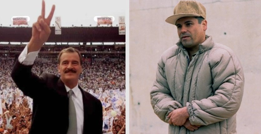 cesargutipri's tweet image. Que no se olvide que un día como hoy, hace 25 años, se fugó por la puerta de entrada  del penal de máxima seguridad (CEFERESE 2) de Puente Grande, Jalisco, por primera ocasión el Narcotraficante Joaquín Guzmán Loera, conocido como "Chapo Guzmán"

Siendo presidente Vicente Fox…