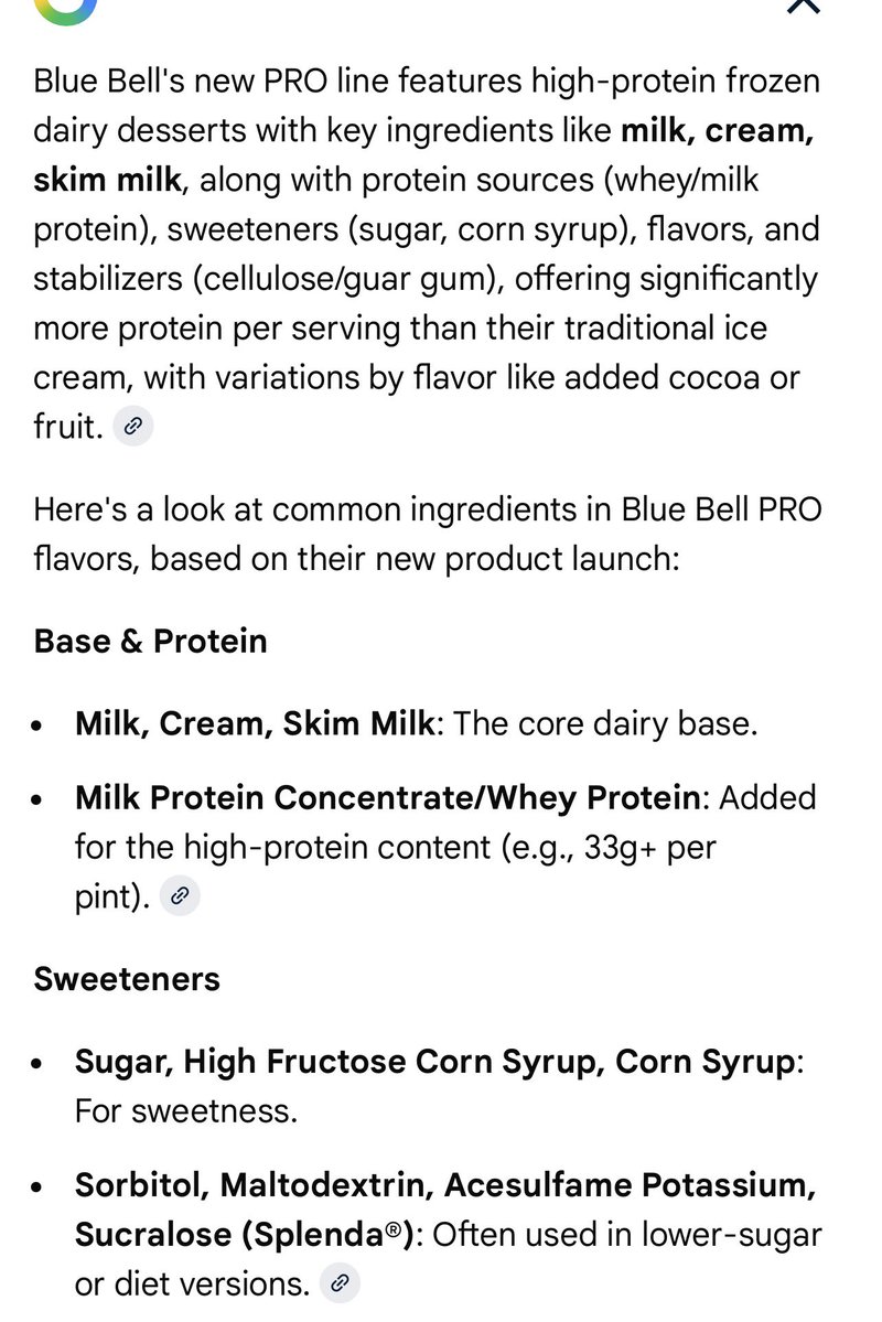 Wendi_Irlbeck's tweet image. Homemade healthy High-Protein Ice Cream 🍦

Blend together:
-Milk (or Fairlife / lactose-free if needed)
-Greek yogurt
-Frozen fruit (berries or banana for natural sweetness)
-Protein powder 
-Peanut butter (healthy fats + flavor)
-One egg or skip if you prefer (adds protein and…