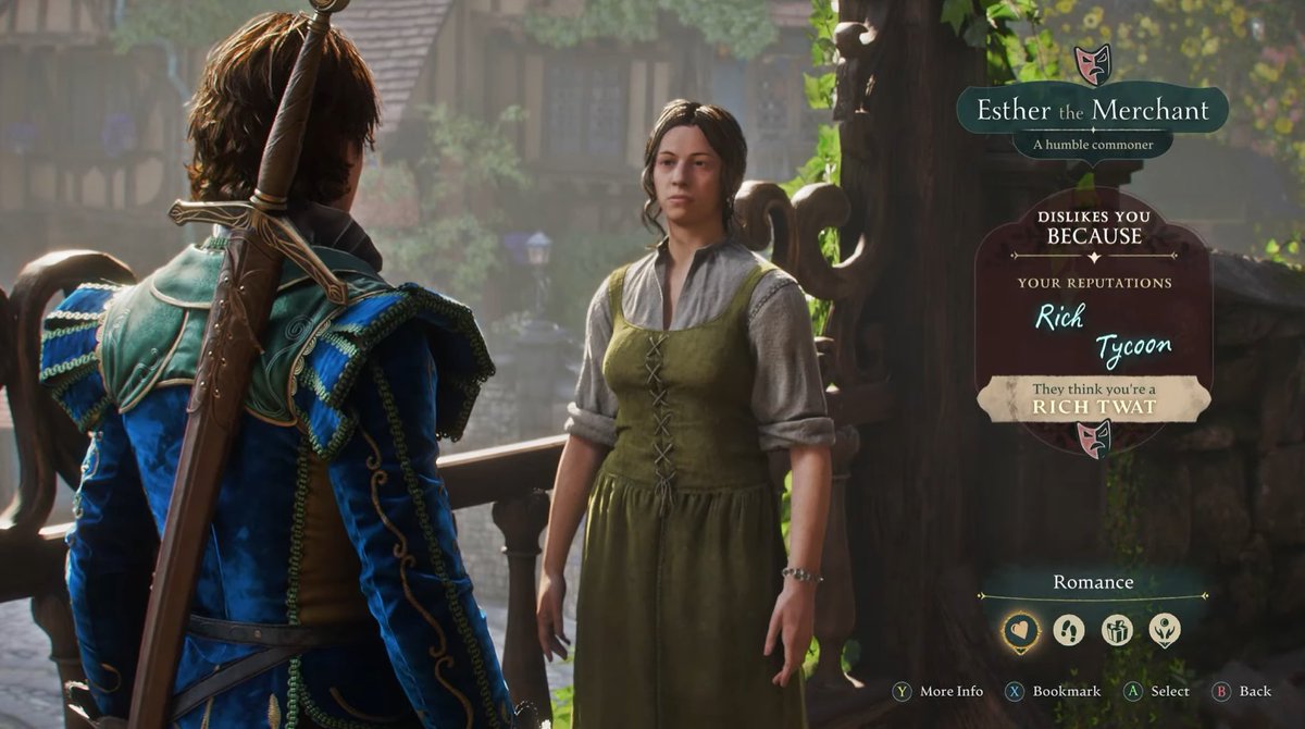 "rich twat" is the most British insult in Fable 😅