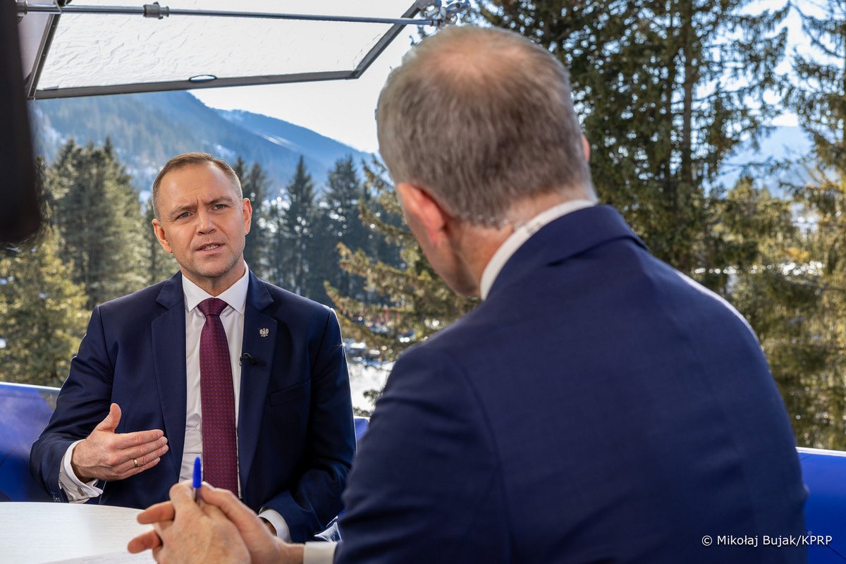 Wyjeżdżam z Davos z pełnym przekonaniem, że stanowisko Polski oraz wszystkie założenia dotyczące bezpieczeństwa, gospodarki i ekonomii zostały wyraźnie podkreślone 🇵🇱