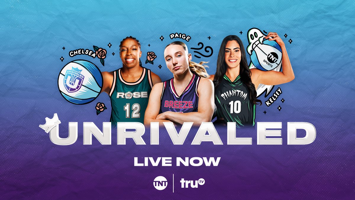 truTV's tweet image. Unrivaled week 4 is here, and you should be too! It all starts right now right hereeee: trutv.com/watchtrutv

What team are you cheering on?! 

#Unrivaled #truTV #TNTSports @Unrivaledwbb