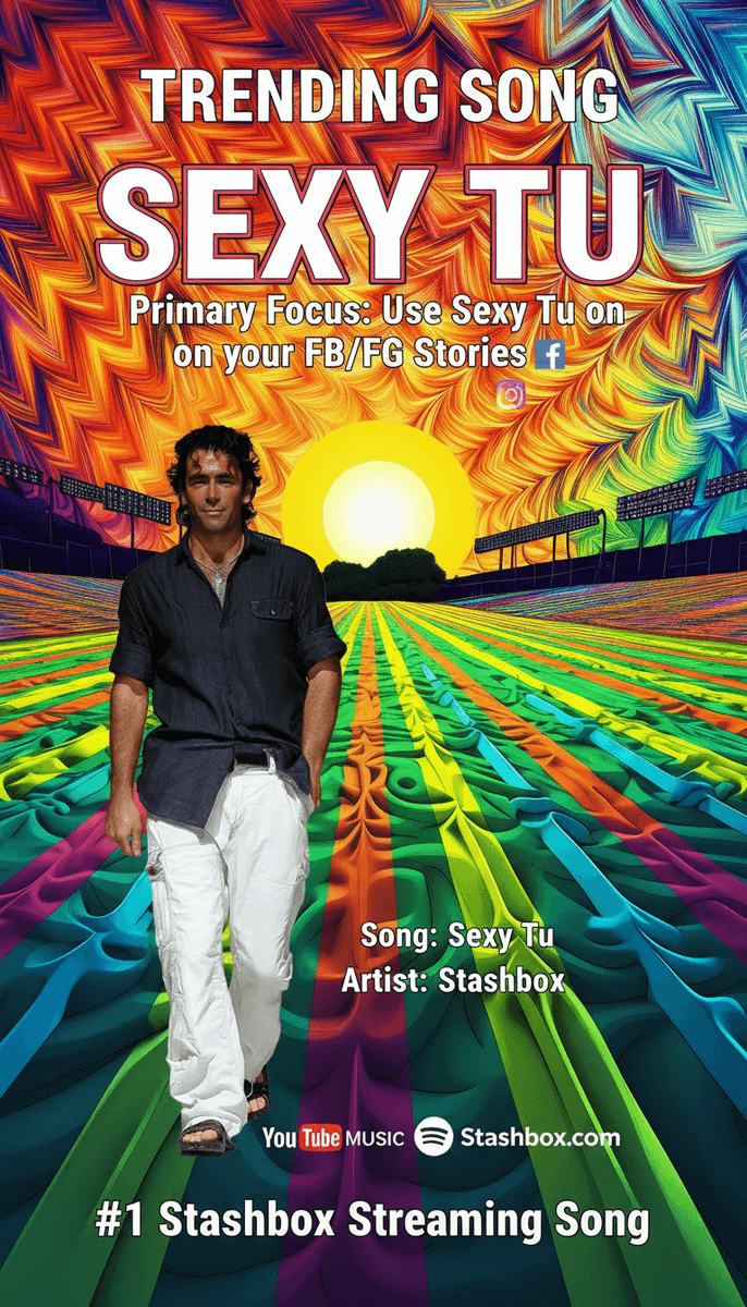 ELETTRO's tweet image. Sun’s out. Music on. 🔥
The soundtrack to your summer = Sexy Tu by Stashbox ☀️💃
Use it in your Stories &amp;amp; Reels (search Sexy Tu Stashbox)
Listen here: YouTube Music
 | Stashbox.com

#SexyTu #SummerSound #VibeTrack #Stashbox