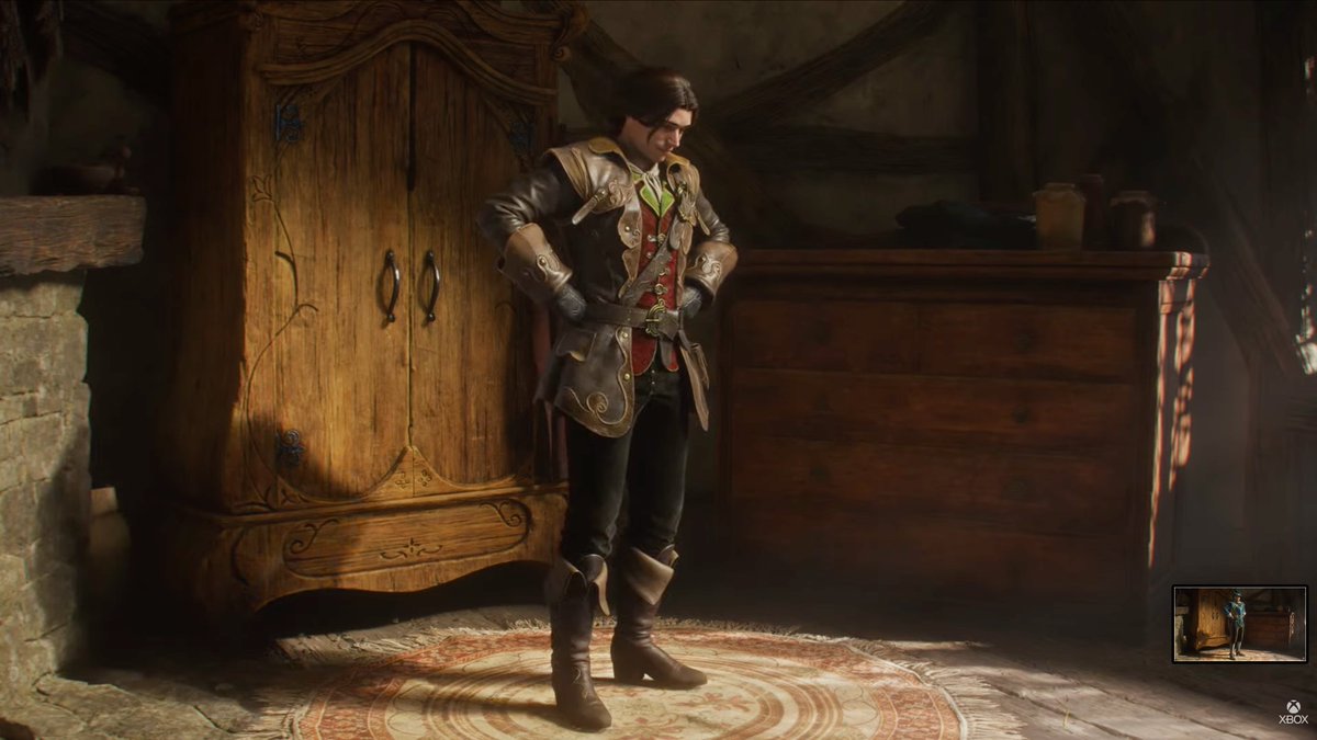 SynthPotato's tweet image. We finally got a proper look at FABLE and it looks magnificent, this is a ridiculously detailed RPG and a real GOTY contender. 

Here are the highlights:

- Character Creation CONFIRMED, Play as any character you want, and customize their outfits

- “The living population”…