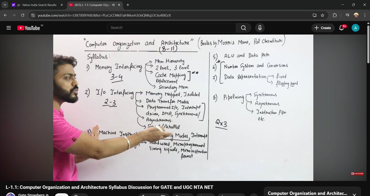 Ansh_niranjan1's tweet photo. #Day_65 of ML series

Today I completed the third exam 
Now Its time to go with Last exam of this Sem
In COA , I covered basic core concept :
>Computer Organization v/s Architecture,
>System Bus- Bus width, Bus Operations,
>Basic structure and component comp. sys
>> CPU &amp; Memory https://t.co/LNoaCniSRg