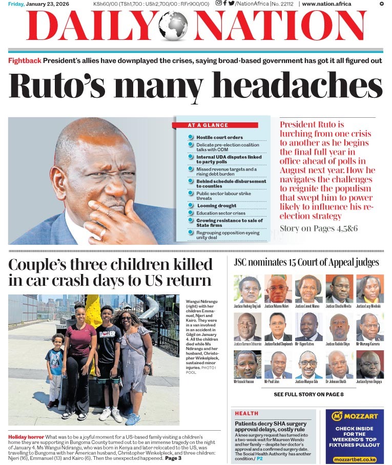 We have to address ROAD CARNAGE as a matter of national urgency.