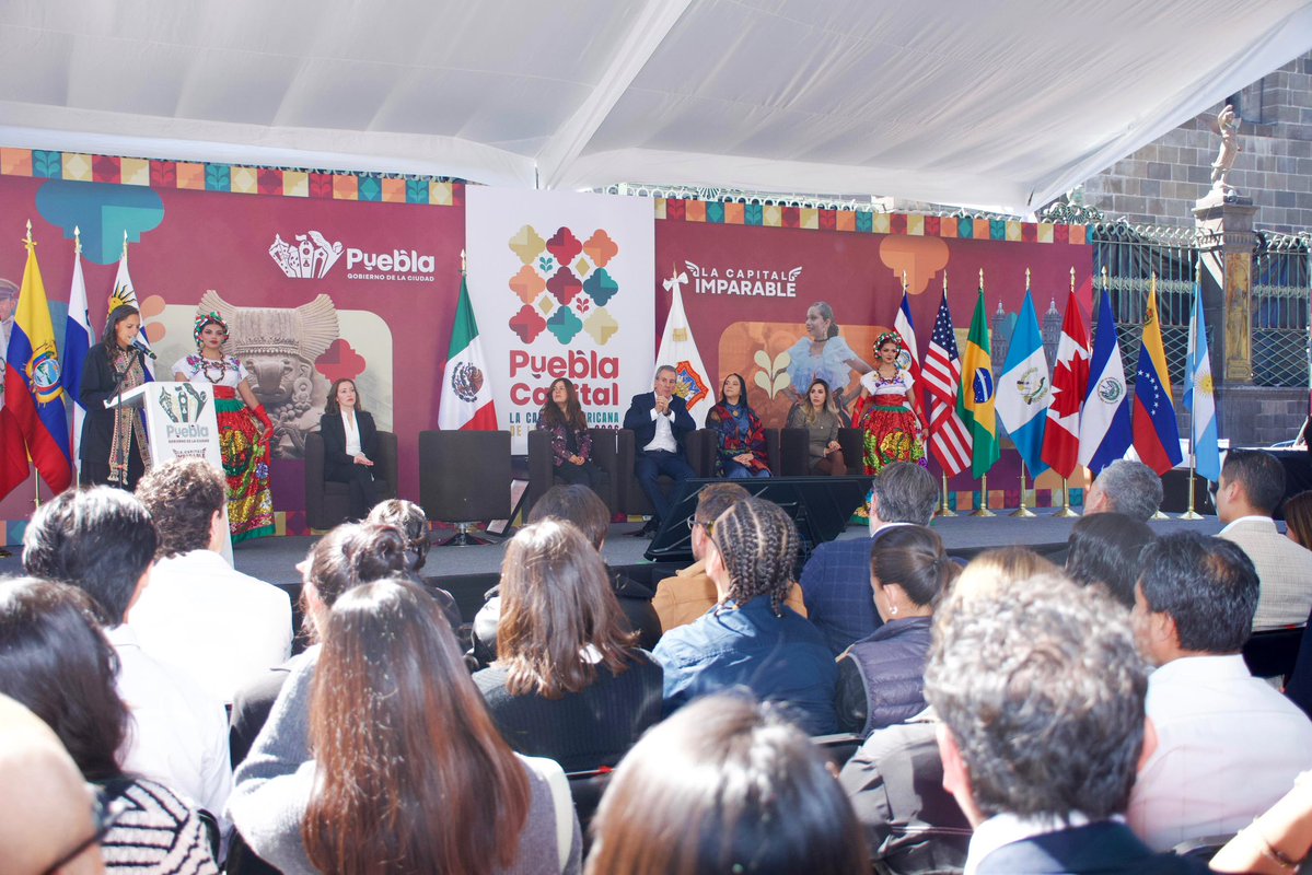 Hoy recibimos una importante noticia para nuestra ciudad con la que reflejamos la importancia que tenemos como referente cultural en México y el mundo: #Puebla fue designada como Capital Americana de la Cultura 2026, un reconocimiento que tiene alcance internacional y nos motiva