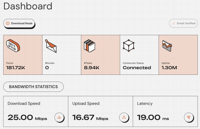 mujahidode56322's tweet image. @PerceptronNTWK lets you put unused bandwidth to work.

Run a lightweight browser node,watch your activity in a clean dashboard and earn $PERC for contributing to a growing network already scaling toward a 700K+ user mesh.

@MindoAI