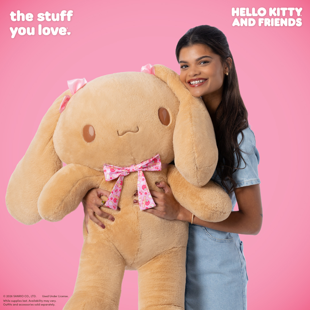 buildabear's tweet image. Give HUGE hugs with Giant Mocha! This sweet @sanrio friend makes a hugely fun addition to your collection. Now available online and in our Build-A-Bear x @hellokitty and Friends Workshop in LA!

bit.ly/3Nrh4k5

*Coming Soon to UK!

#TheStuffYouLove