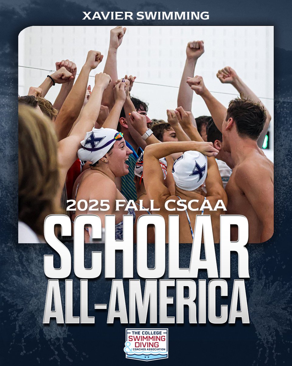Congrats to both of our squads for earning the distinction of <a href="/CSCAA/">CSCAA</a> Scholar All-America Team for Fall 2025!