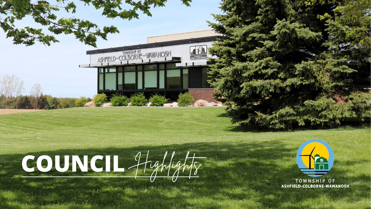 Highlights from the January ACW Council Meeting
🔊 Blue Box Program Expansion
🔊 2025 Year End Building Report  

For full details, read the highlights here: acwtownship.ca/content/reside…